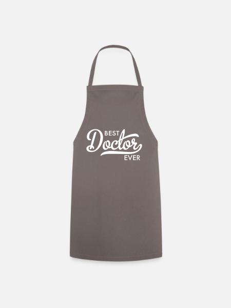 Best Doctor ever - Kochschürze - Grau