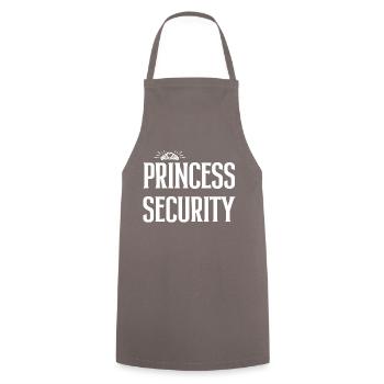 Princess security dad mom daughter adult costume - Tablier de cuisine - gris - Devant - AI Model Male 185 dark (185cm)