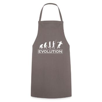 Fußball Football - Tablier de cuisine - gris - Devant - AI Model Male 185 dark (185cm)