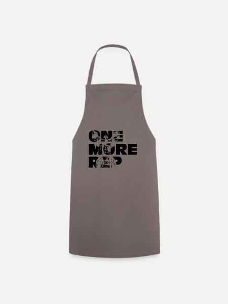 One More Rap IV - Kochschürze - Grau