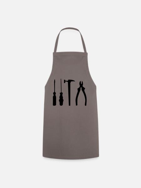 outil - Tablier de cuisine - gris