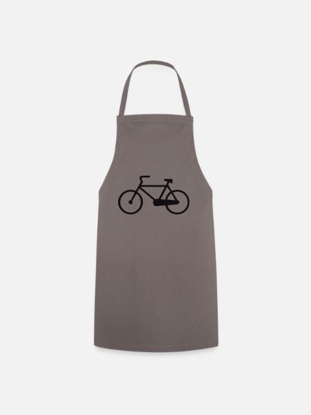 Fahrrad,Zweirad,Rennrad,Student,Universität - Kochschürze - Grau
