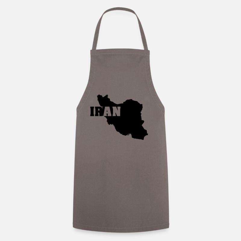 Iran (ID: 002004) - Kochschürze - Grau