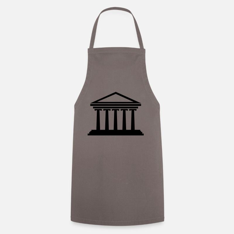 athen_gebaeude - Tablier de cuisine - gris