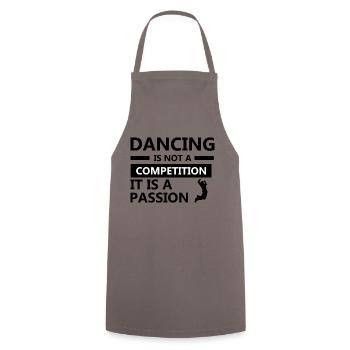 Danse Musique de danse - Tablier de cuisine - gris - Devant - AI Model Male 185 dark (185cm)