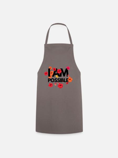 I AM POSSIBLE - Kochschürze - Grau