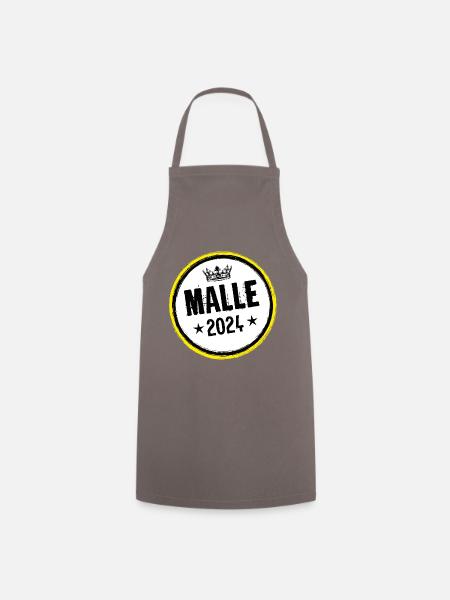 Malle 2024 Kreis - Kochschürze - Grau