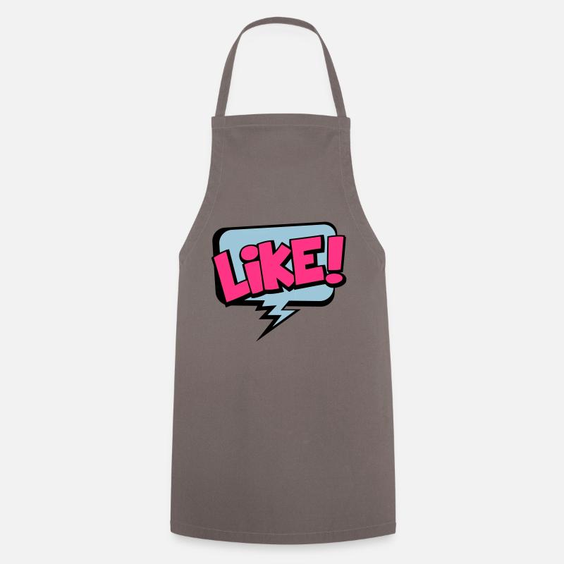 like - Cooking Apron - grey