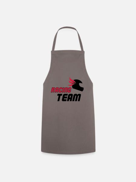 racing_team_02 - Kochschürze - Grau