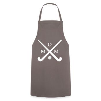 feldhockey hockey hockey hockey-maman joueur de hockey - Tablier de cuisine - gris - Devant - AI Model Male 185 dark (185cm)