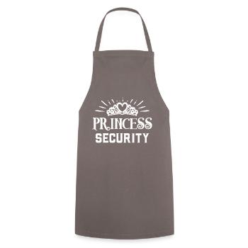 Princess security dad mom daughter adult costume - Tablier de cuisine - gris - Devant - AI Model Male 185 dark (185cm)