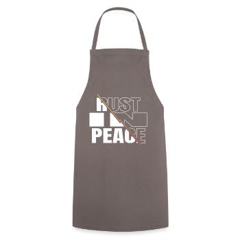 quote robotics engineering frc robotics tshirt - Cooking Apron - grey - Front - AI Model Male 185 dark (185cm)