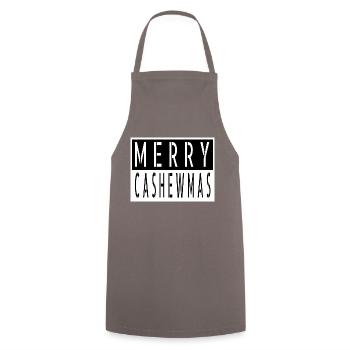 Bubaprints Couples awkward Gift Animal Bday - Cooking Apron - grey - Front - AI Model Male 185 dark (185cm)