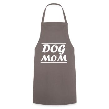 Dog Hund - Cooking Apron - grey - Front - AI Model Male 185 dark (185cm)