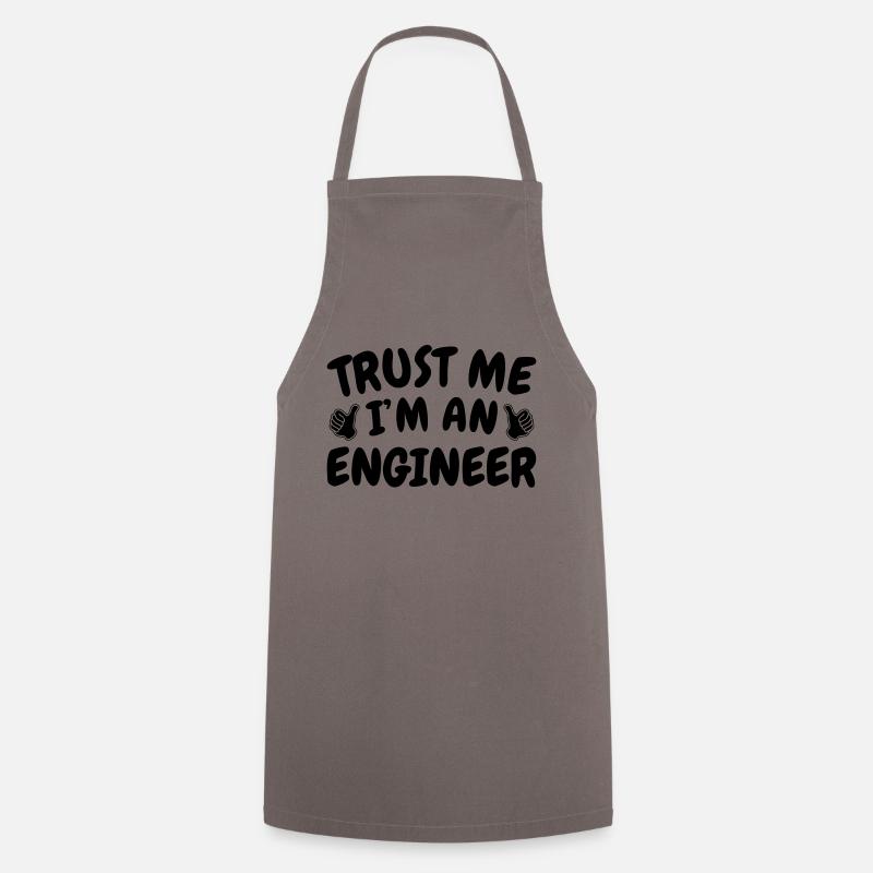 Trust Me I'm an Engineer - Kochschürze - Grau