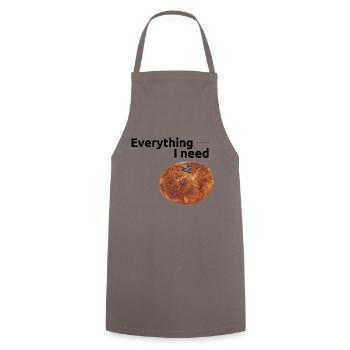 KOUIGN AMANN LOVERS - Tablier de cuisine - gris - Devant - AI Model Male 185 dark (185cm)