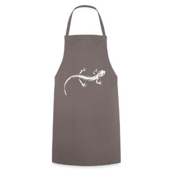 Salamandre - Tablier de cuisine - gris - Devant - AI Model Male 185 dark (185cm)