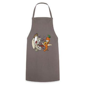 Monstre pendu - Tablier de cuisine - gris - Devant - AI Model Male 185 dark (185cm)