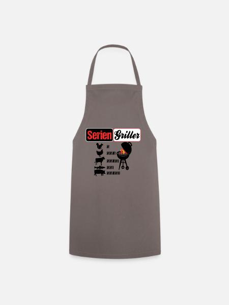 Serien Griller - Kochschürze - Grau