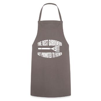 Gardener Gardener Garden Gardening Hobby Gardener - Cooking Apron - grey - Front - AI Model Male 185 dark (185cm)