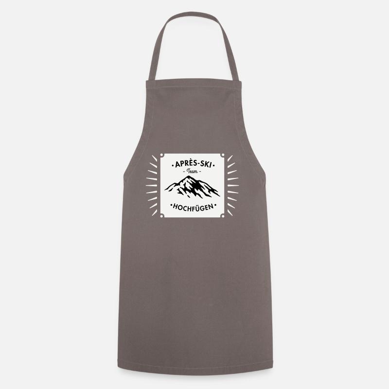 Après-Ski Hochfügen - Cooking Apron - grey