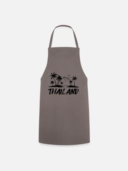 Thaïlande - Tablier de cuisine - gris