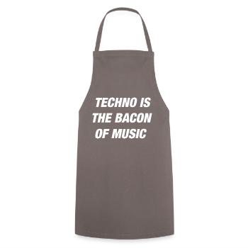 Danse Danse Musique - Tablier de cuisine - gris - Devant - AI Model Male 185 dark (185cm)