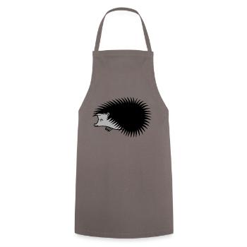 Hérisson - Tablier de cuisine - gris - Devant - AI Model Male 185 dark (185cm)