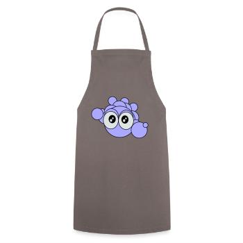 Bubbles - Cooking Apron - grey - Front - AI Model Male 185 dark (185cm)