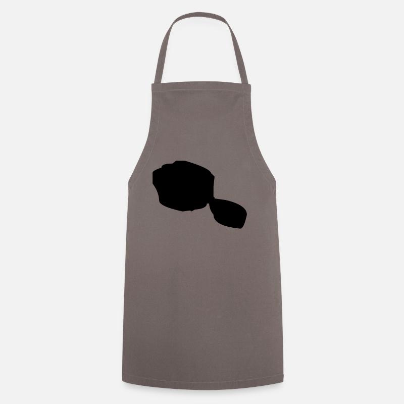 tahiti map - Tablier de cuisine - gris