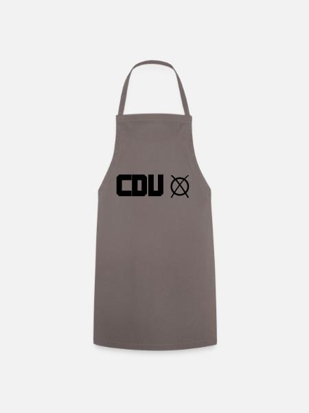 cdu - Kochschürze - Grau