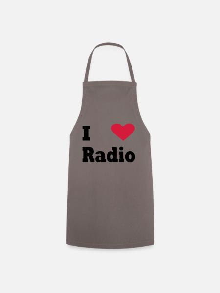 Radio - Cooking Apron - grey