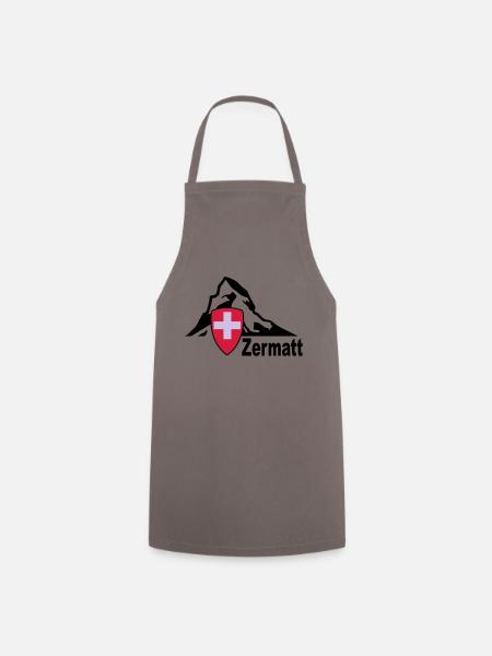 zermatt - Cooking Apron - grey