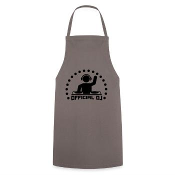 dj_1__f1 - Tablier de cuisine - gris - Devant - AI Model Male 185 dark (185cm)
