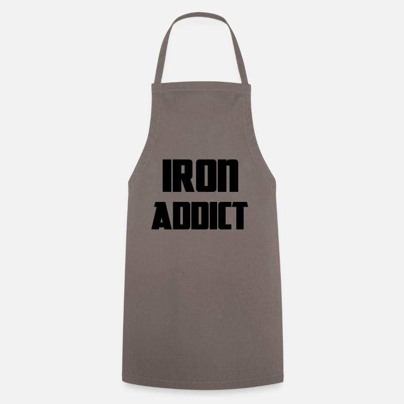 Iron - Tablier de cuisine - gris