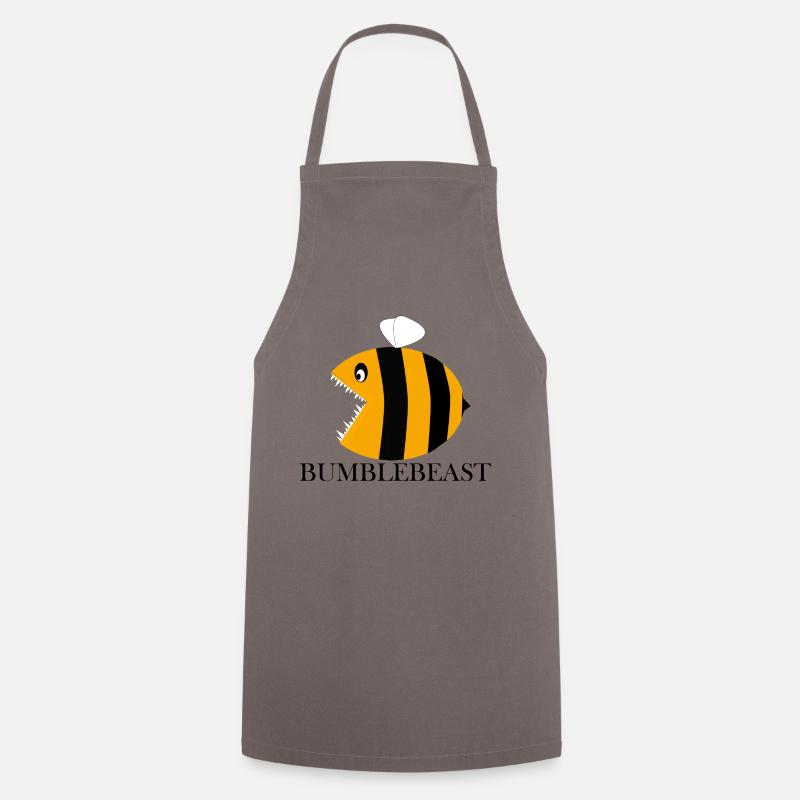 Bumblebeast - Kochschürze - Grau