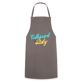 Volkspark Baby 1887 Junge - Kochschürze - Grau - Vorne - AI Model Male 185 dark (185cm)