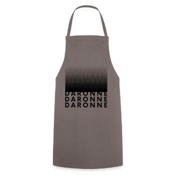 DARONNE - Tablier de cuisine - gris - Devant - AI Model Male 185 dark (185cm)