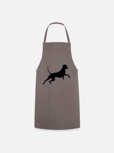 rhodesian_ridgeback_cb - Cooking Apron - grey