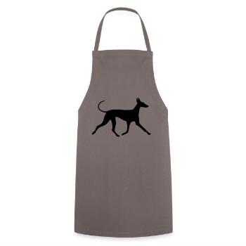 Pharaoh Hound - Cooking Apron - grey - Front - AI Model Male 185 dark (185cm)