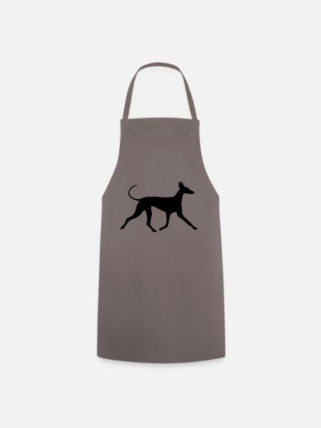 Basset Hound - Tablier de cuisine - gris