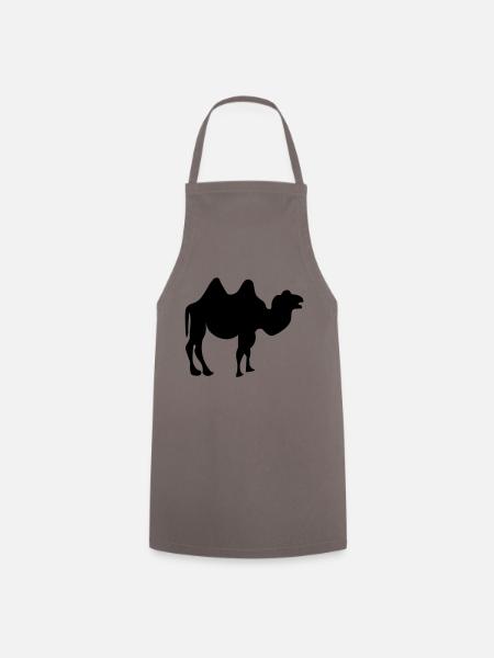 Camel design - Tablier de cuisine - gris