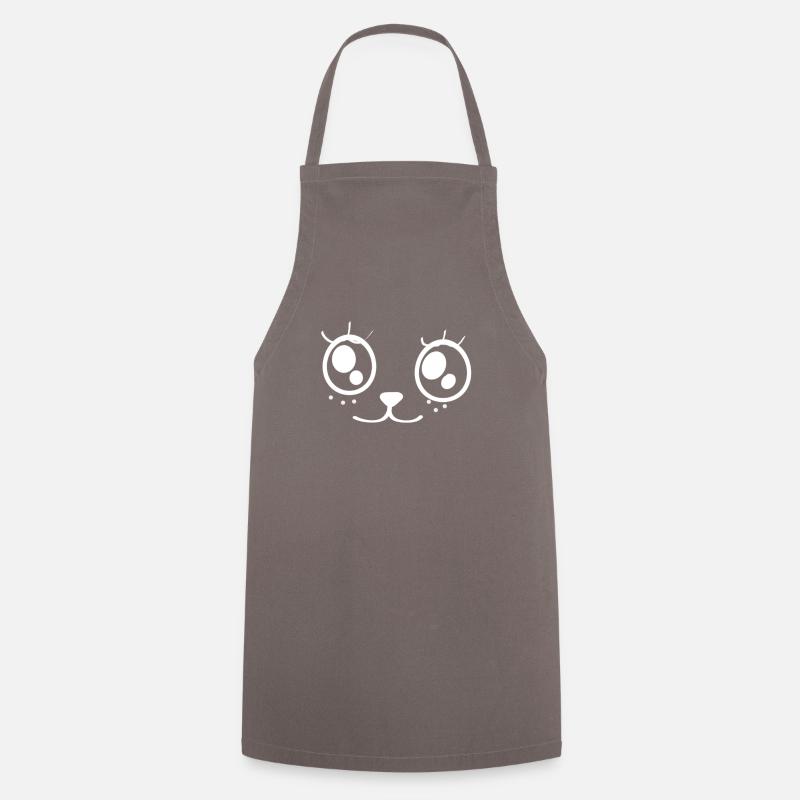 animaux de dessins animés - Tablier de cuisine - gris