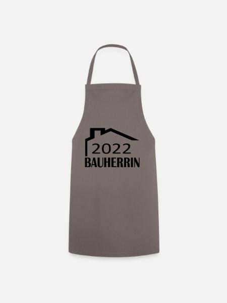 Bauherrin 1 - Kochschürze - Grau