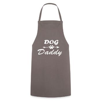 Dog Daddy - Cooking Apron - grey - Front - AI Model Male 185 dark (185cm)