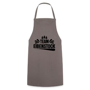 Team Eibenstock - Kochschürze - Grau - Vorne - AI Model Male 185 dark (185cm)