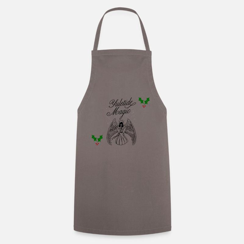 Yuletide Magic - Cooking Apron - grey