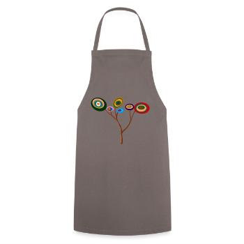 Arbre de couleur - Tablier de cuisine - gris - Devant - AI Model Male 185 dark (185cm)