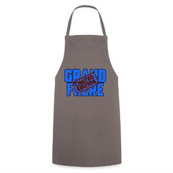 Grand frère - Tablier de cuisine - gris - Devant - AI Model Male 185 dark (185cm)