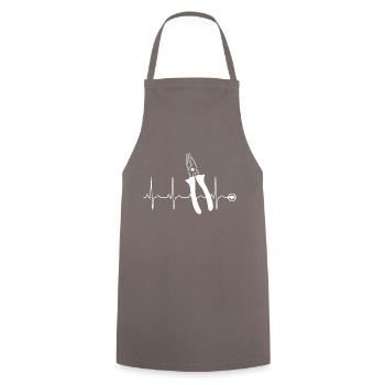 Handwerker Handyman Handwerk Werkzeug Baustelle - Kochschürze - Grau - Vorne - AI Model Male 185 dark (185cm)